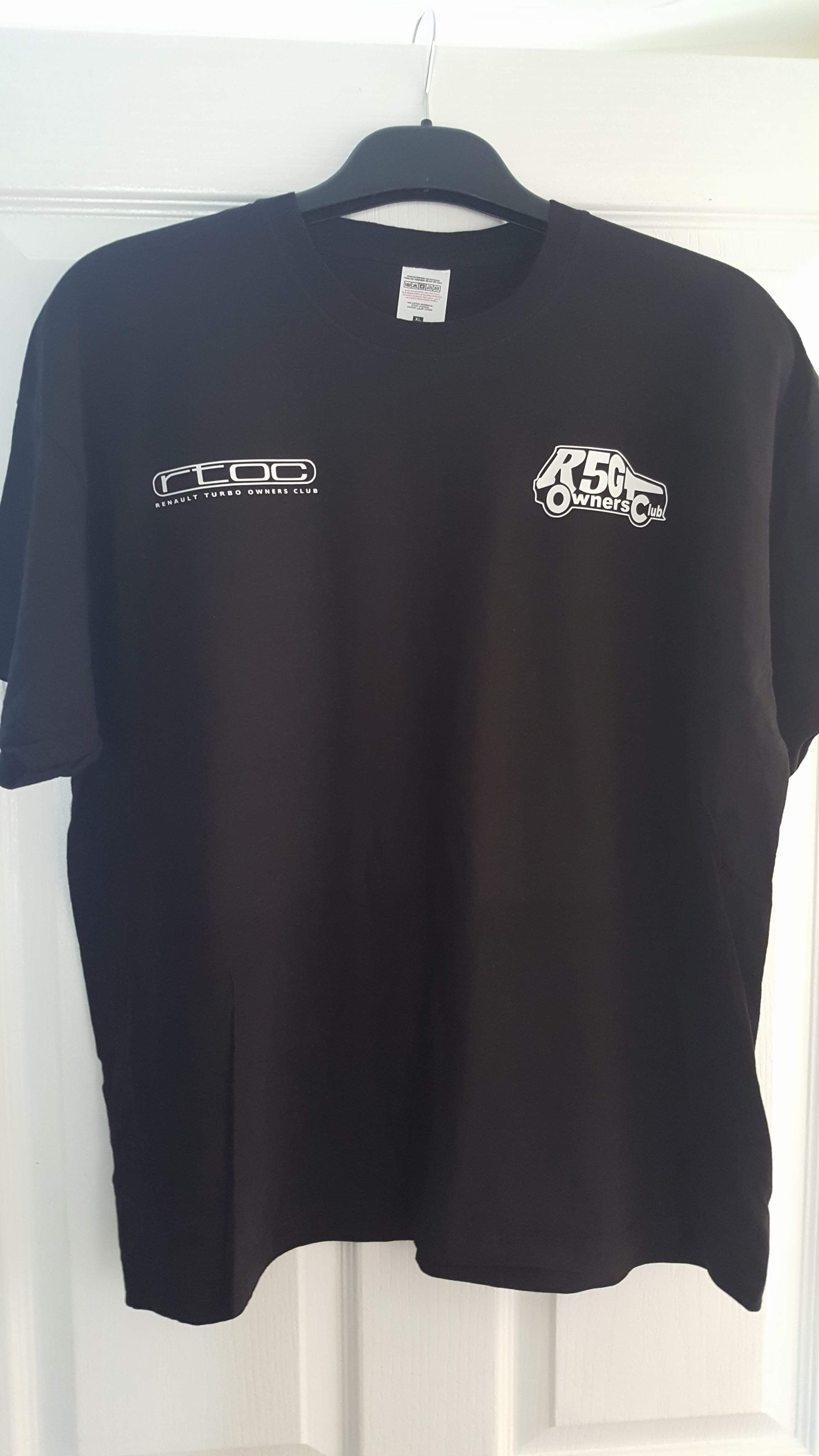 New Design T-Shirt, size = Small, Black